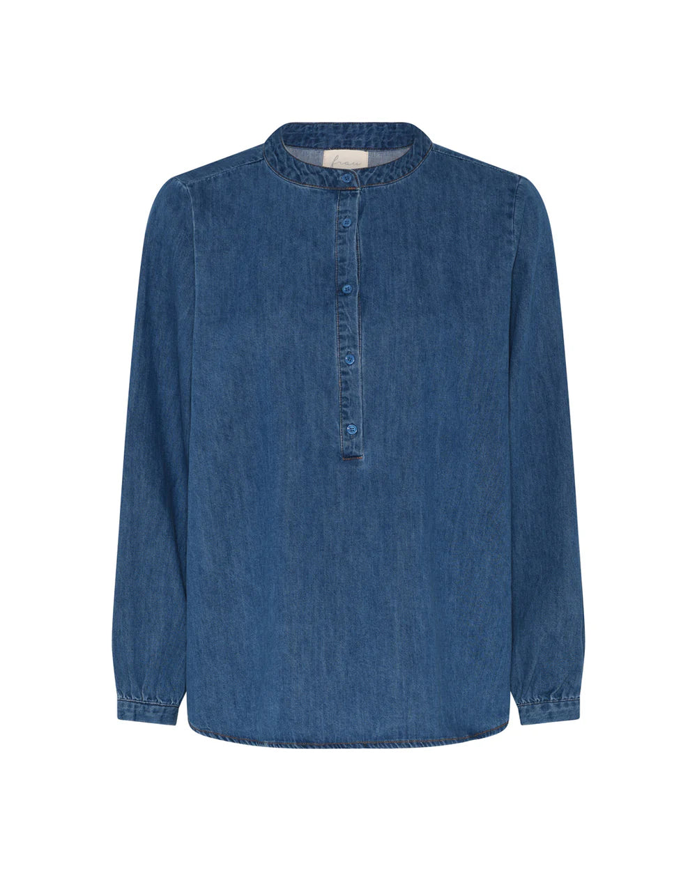Frau Madrid Denim Skjorte | Medium Blue Denim