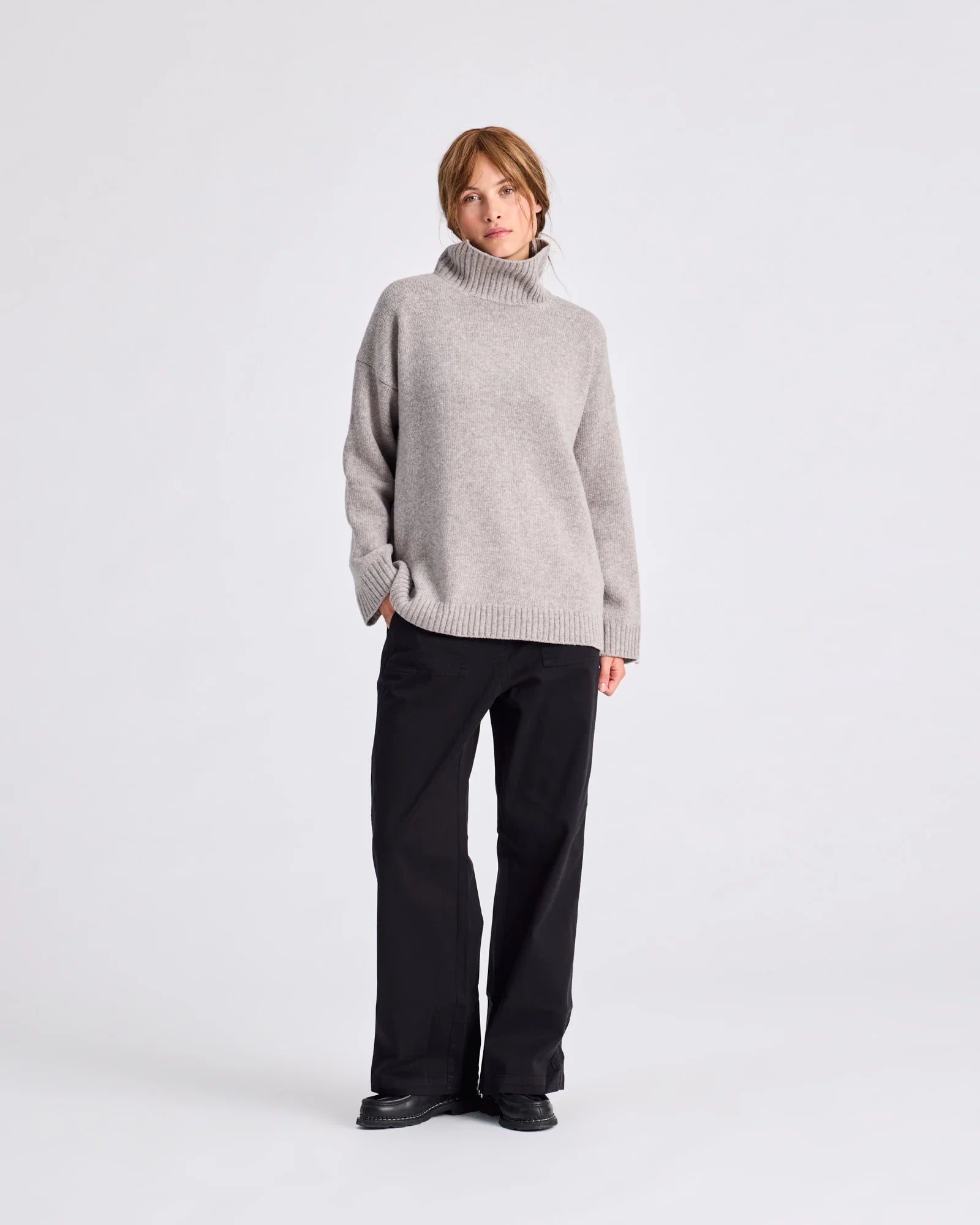GAI+LISVA Mandie Jumper | Stone Grey