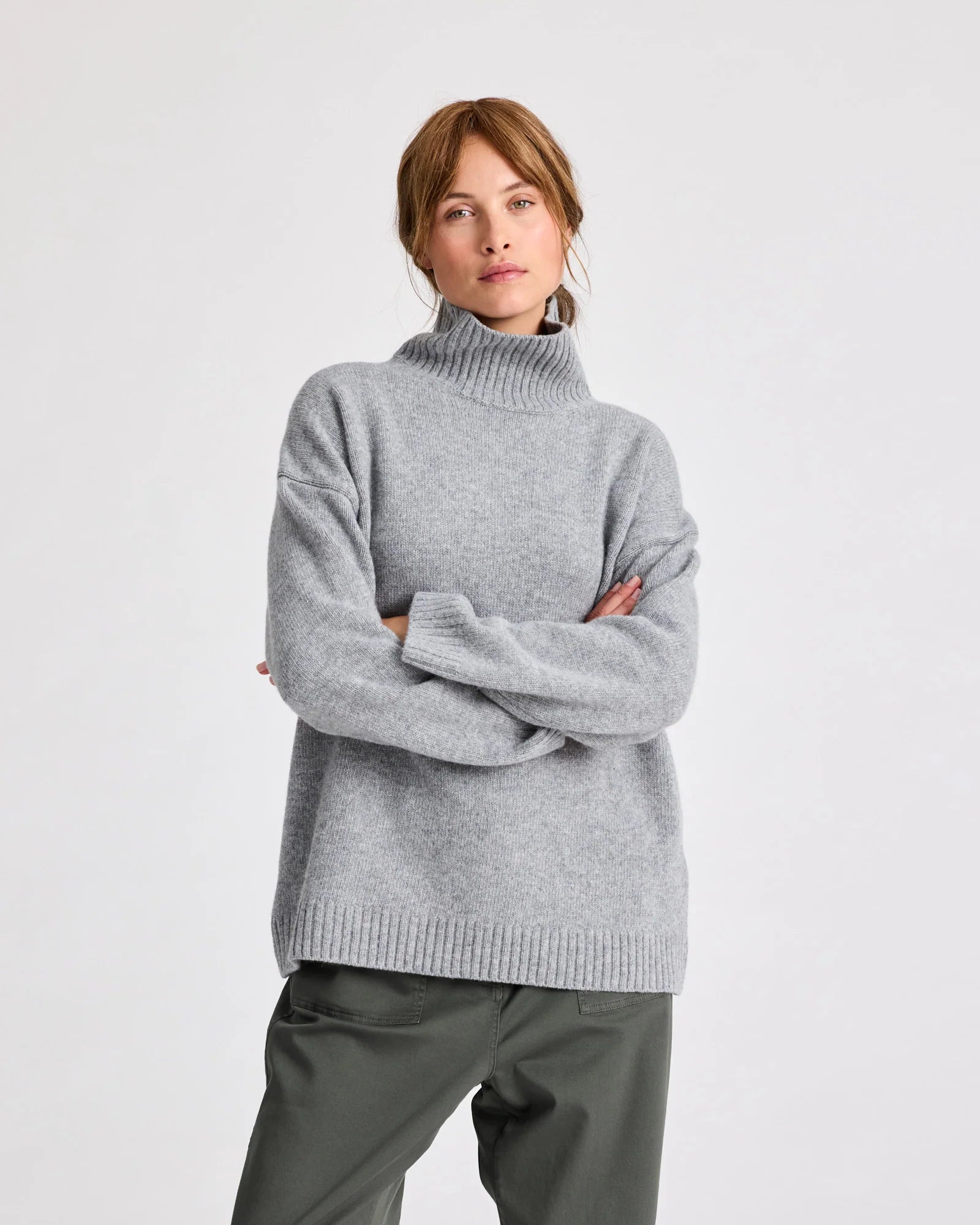 GAI+LISVA Mandie Jumper | Grey Melange