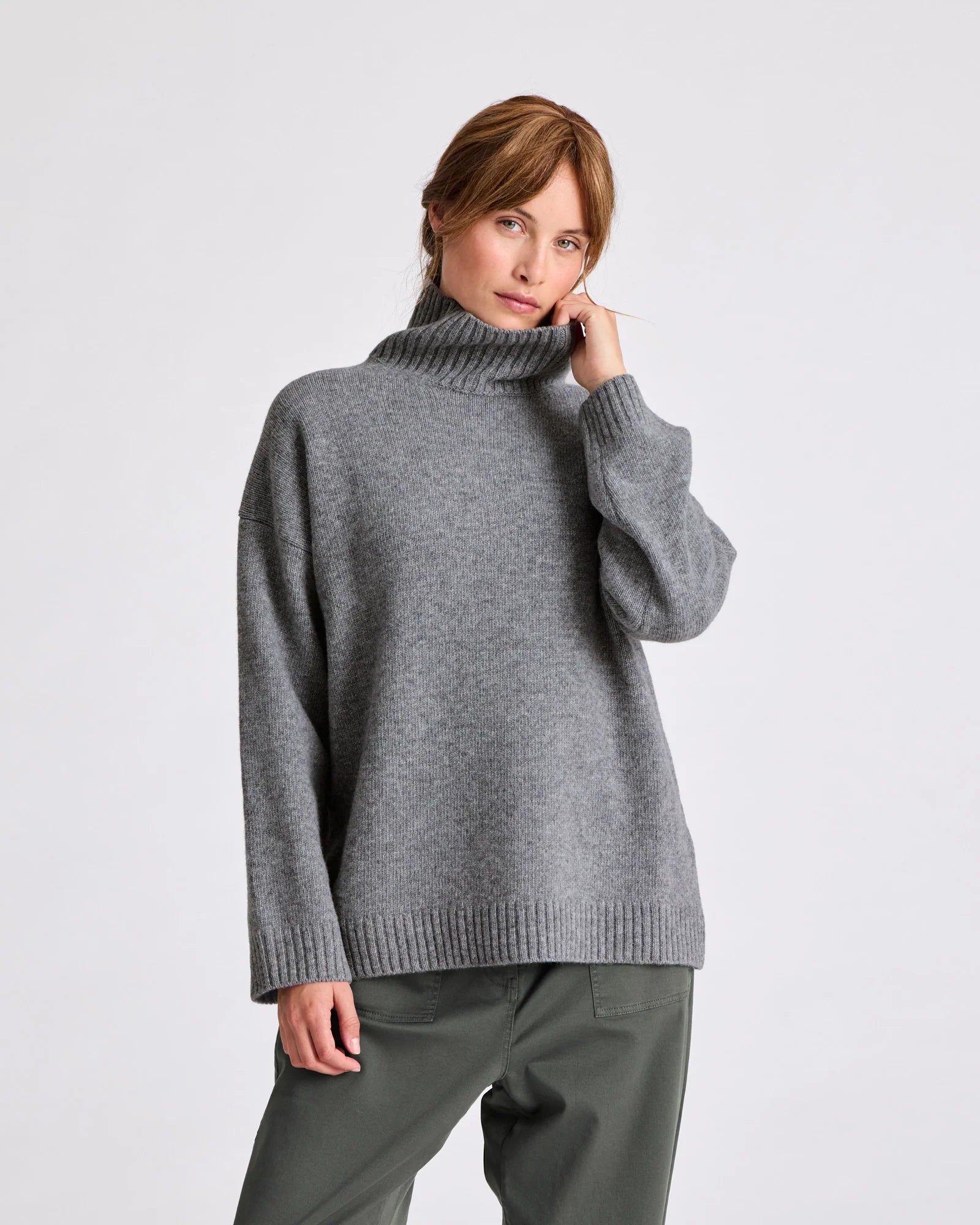 GAI+LISVA Mandie Jumper | Grafitti Grey Melangé