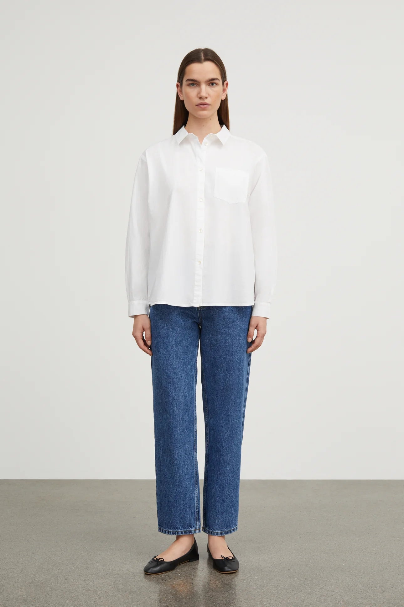 Skall Studio May Shirt | Optic white