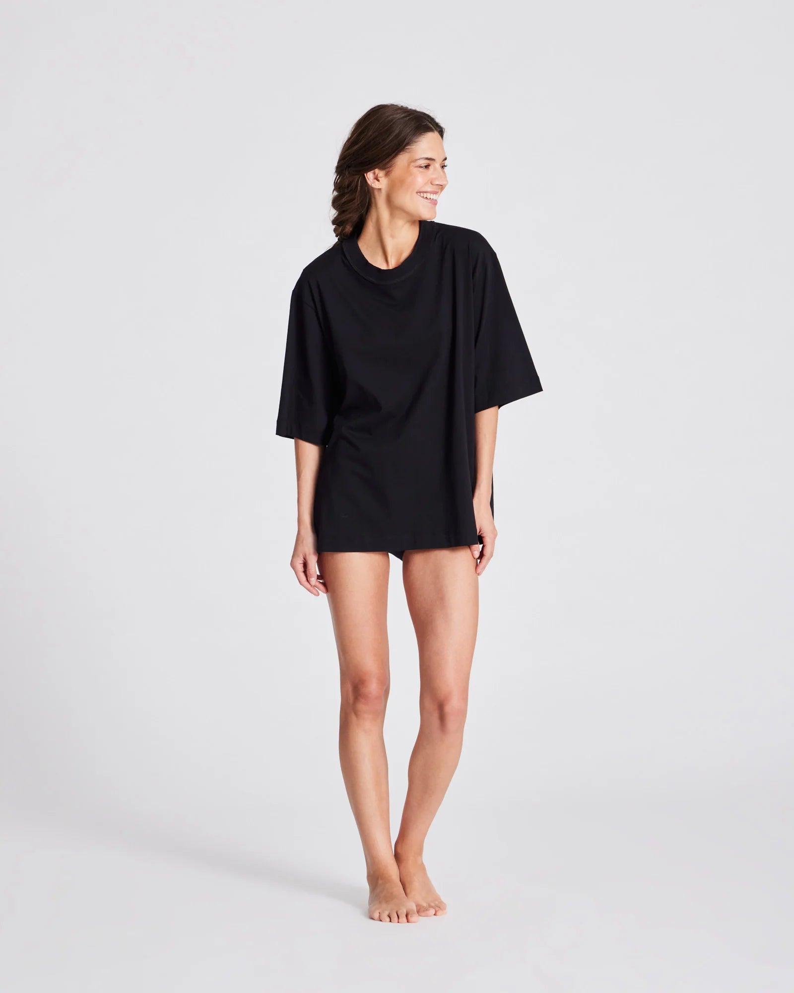 GAI+LISVA Maya Oversize Tee | Black