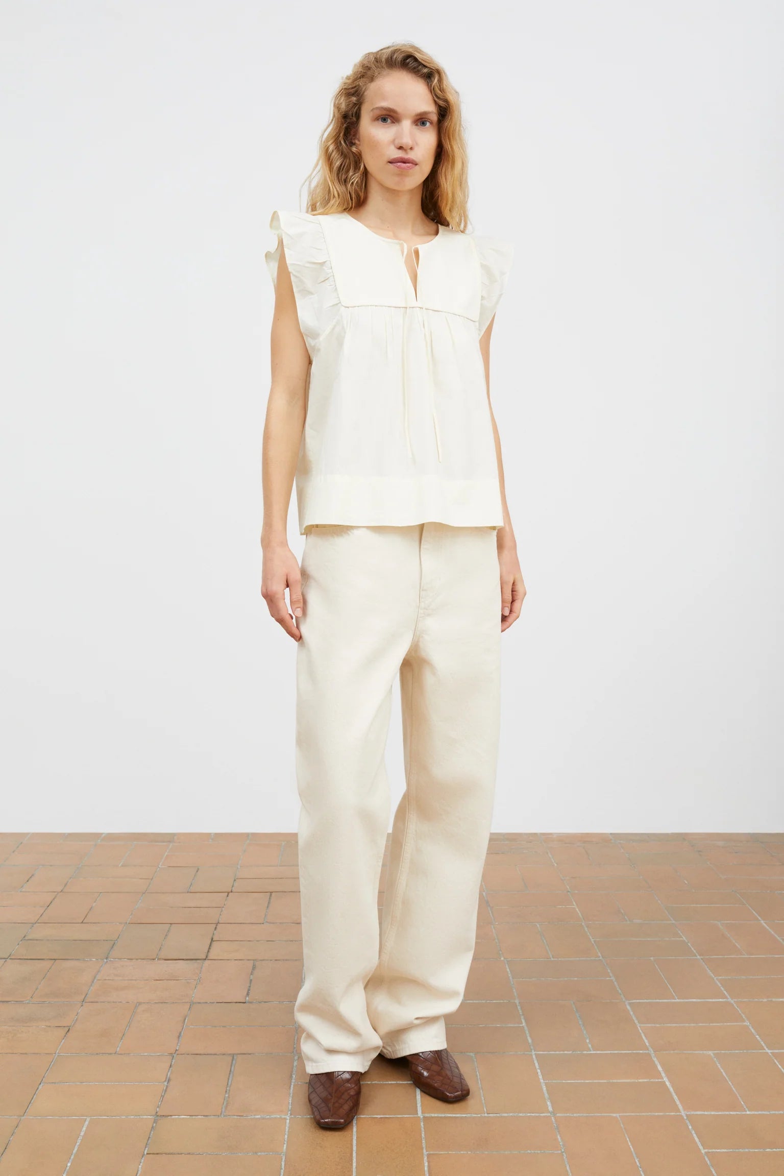 Skall Studio Nadja Top | Buttermilk