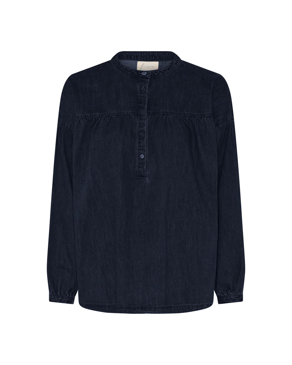 Frau Paris Denim Skjorte | Dark Blue Denim