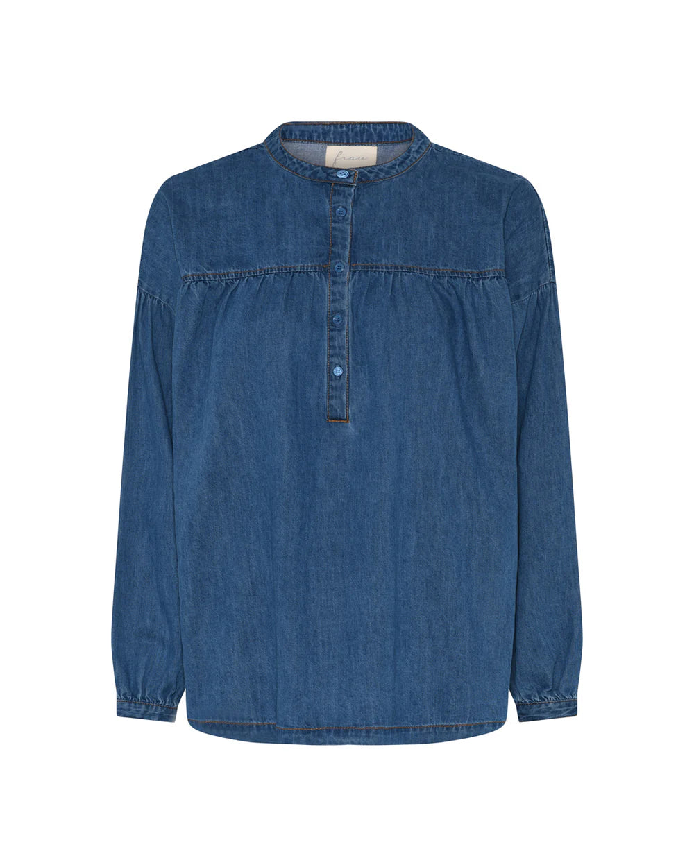 Frau Paris Denim Skjorte | Medium Blue Denim