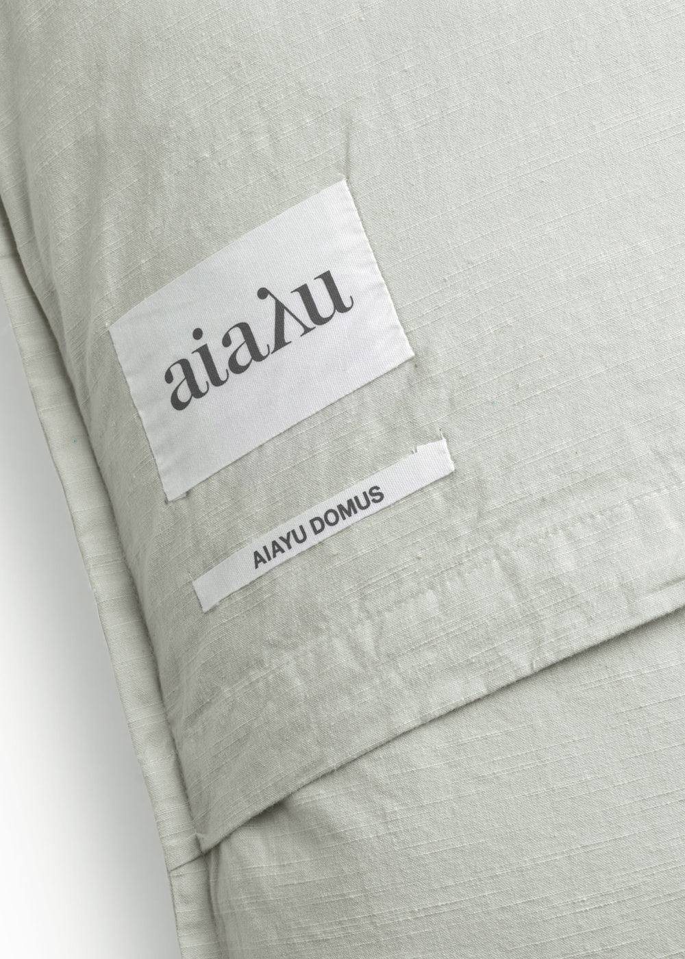 Aiayu Pillow Cotton Slub Water