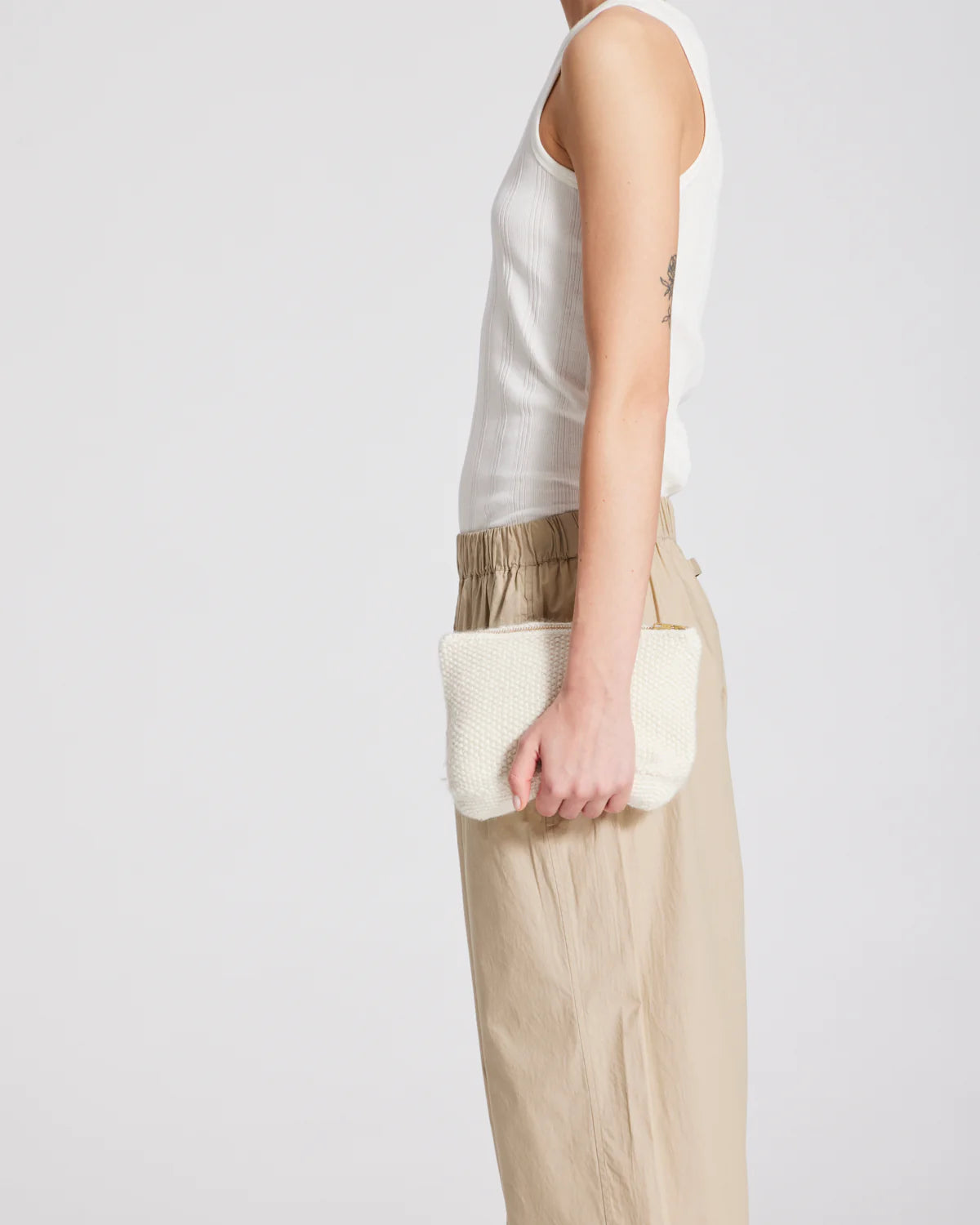 GAI+LISVA Stine Clutch | Off White