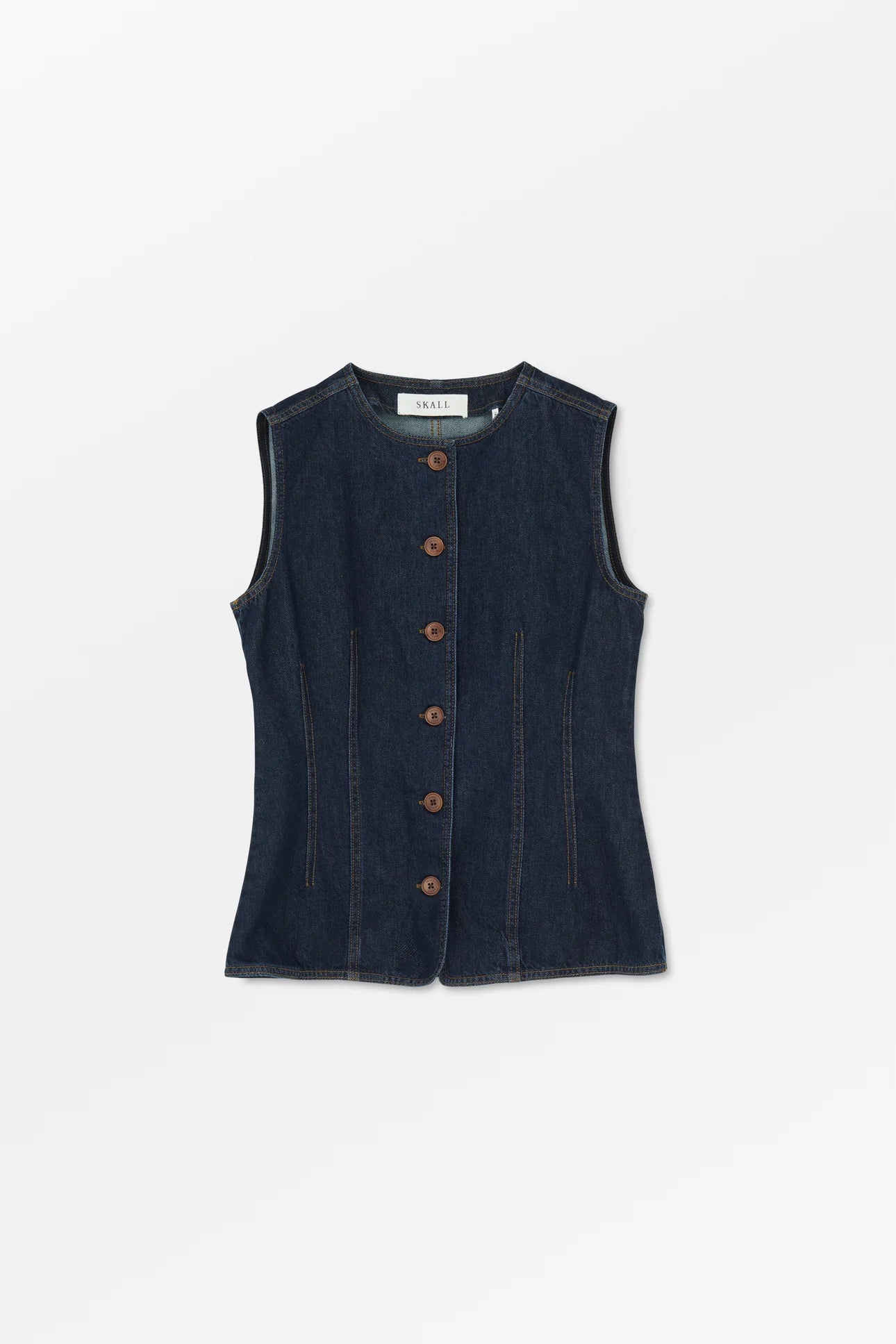 Skall Studio Tammy Vest | Indigo Blue
