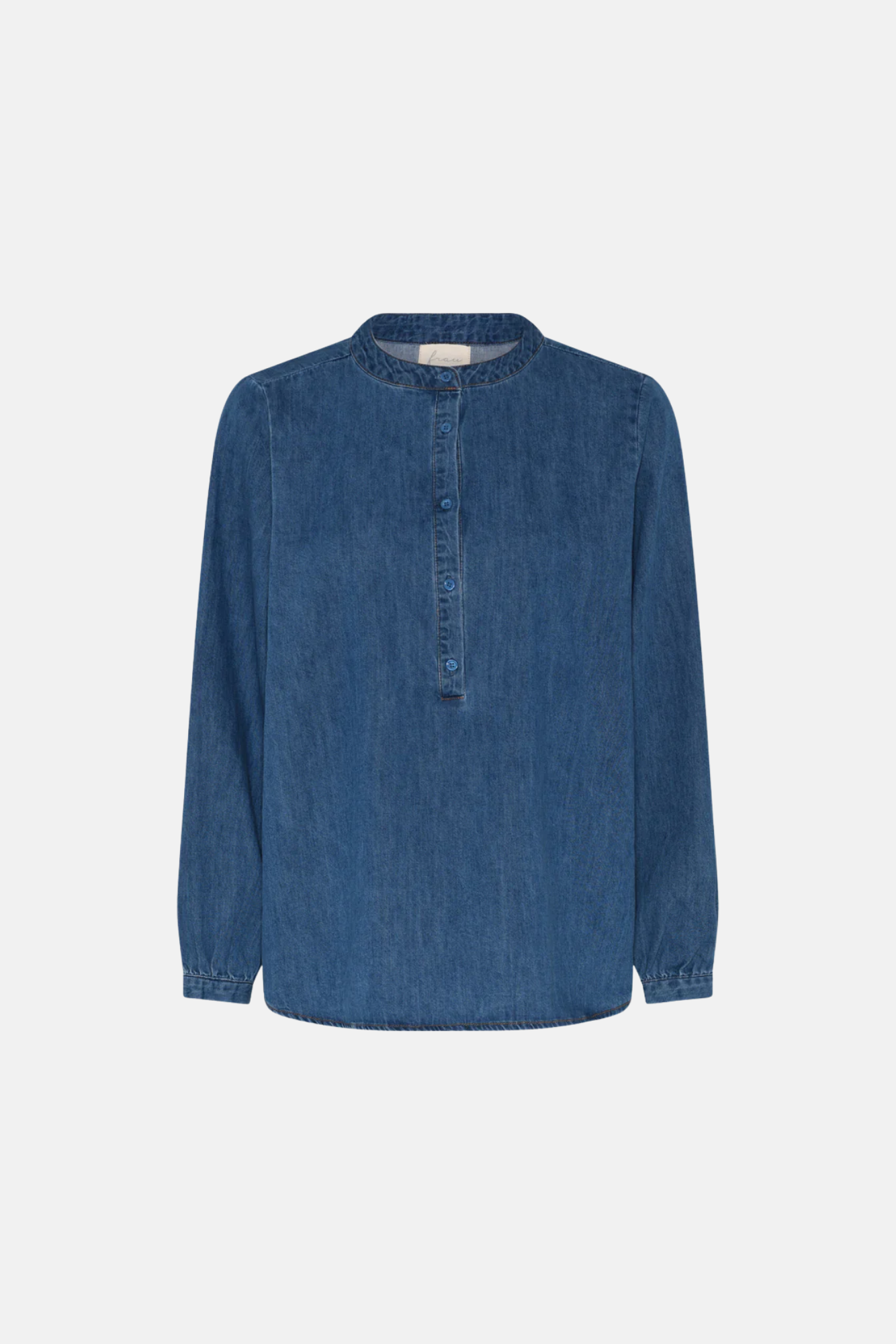 Frau Madrid Denim Skjorte | Medium Blue Denim