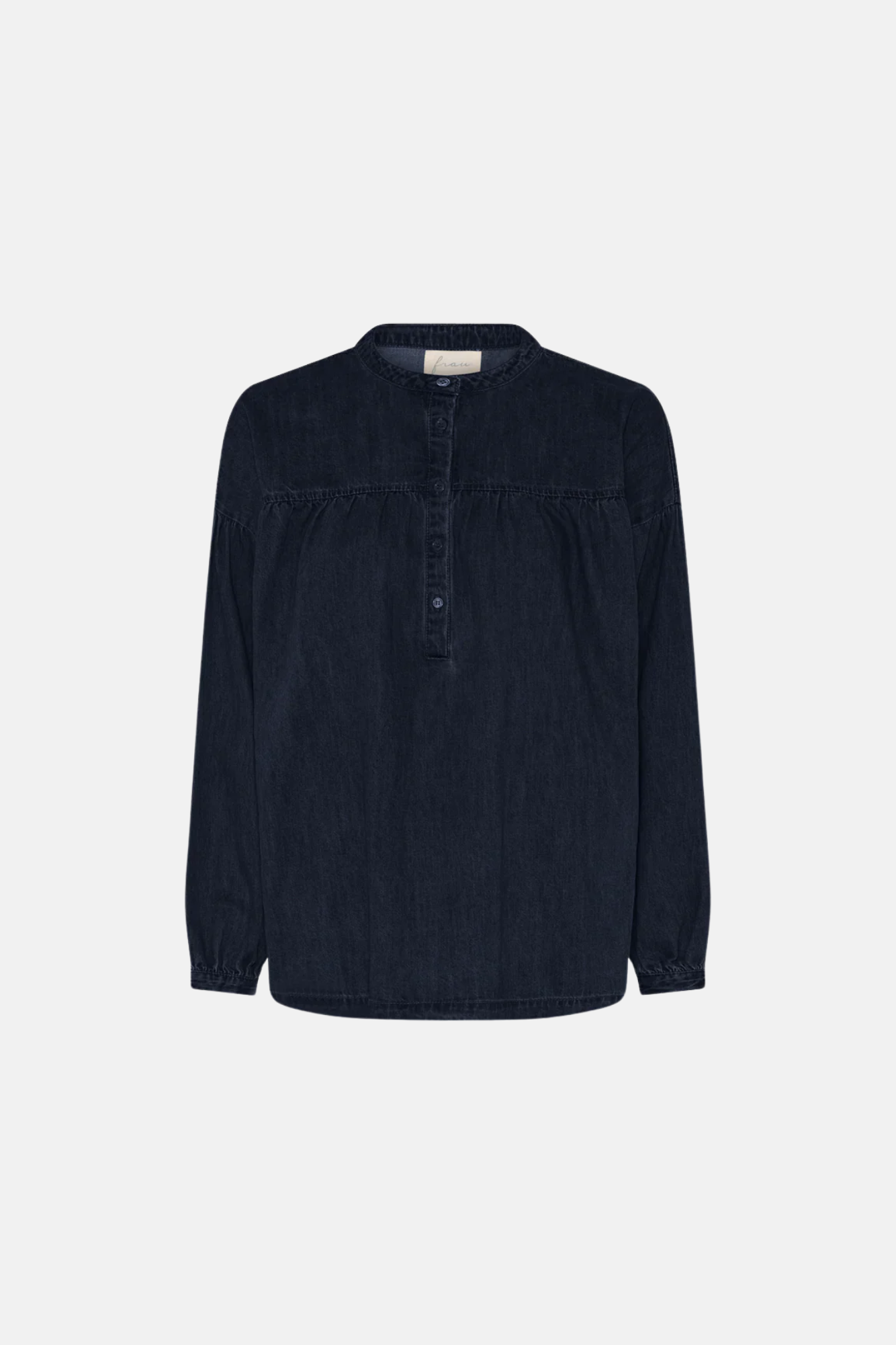 Frau Paris Denim Skjorte | Dark Blue Denim