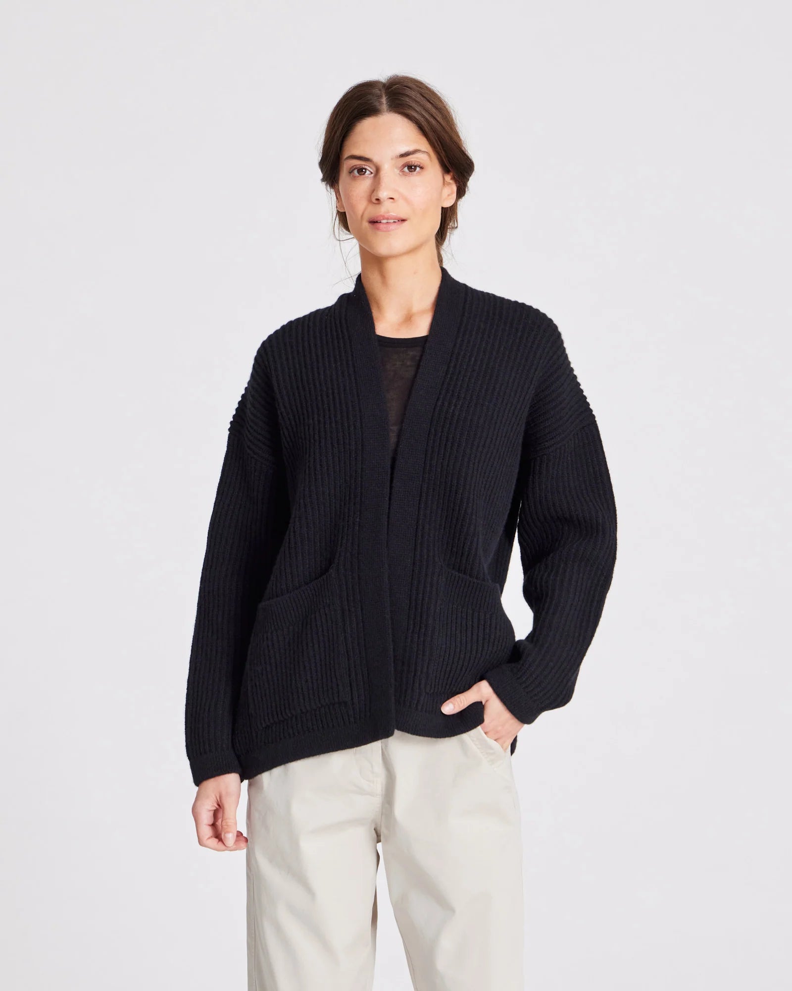 GAI+LISVA Mette Cardigan | Black