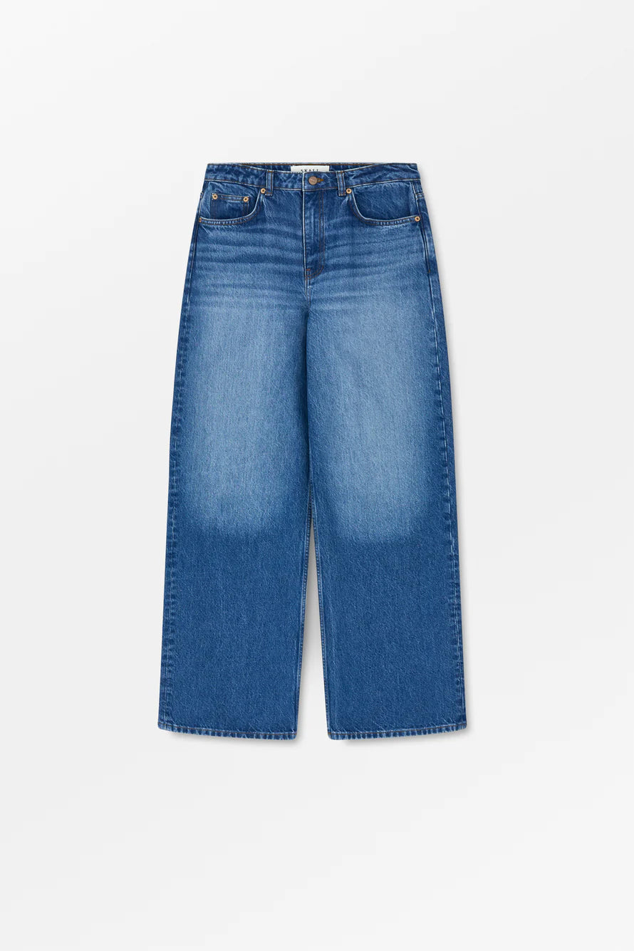 Skall Studio Willow Wide | Vintage washed blue