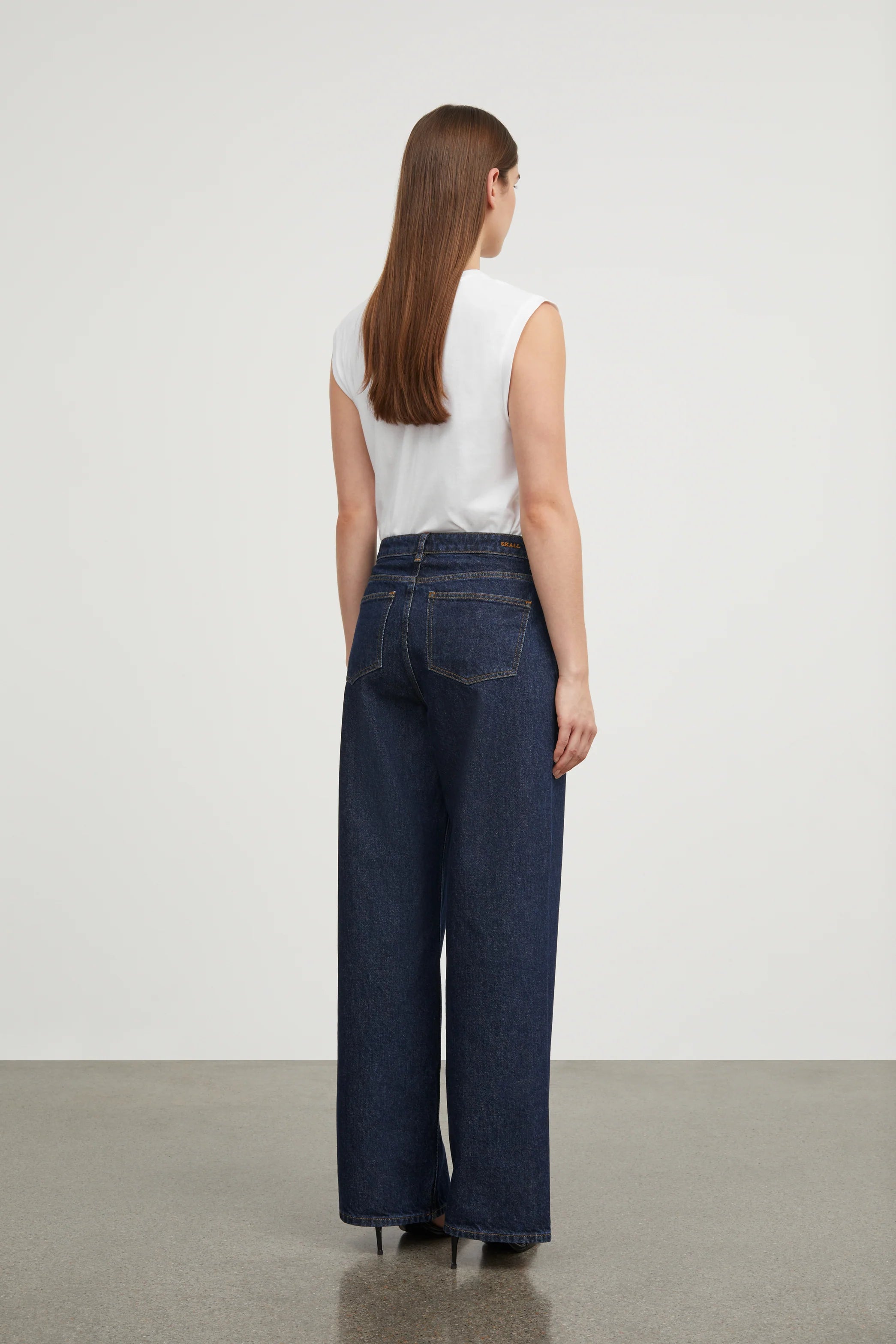 Skall Studio Willow Wide Jeans | Indigo Blue