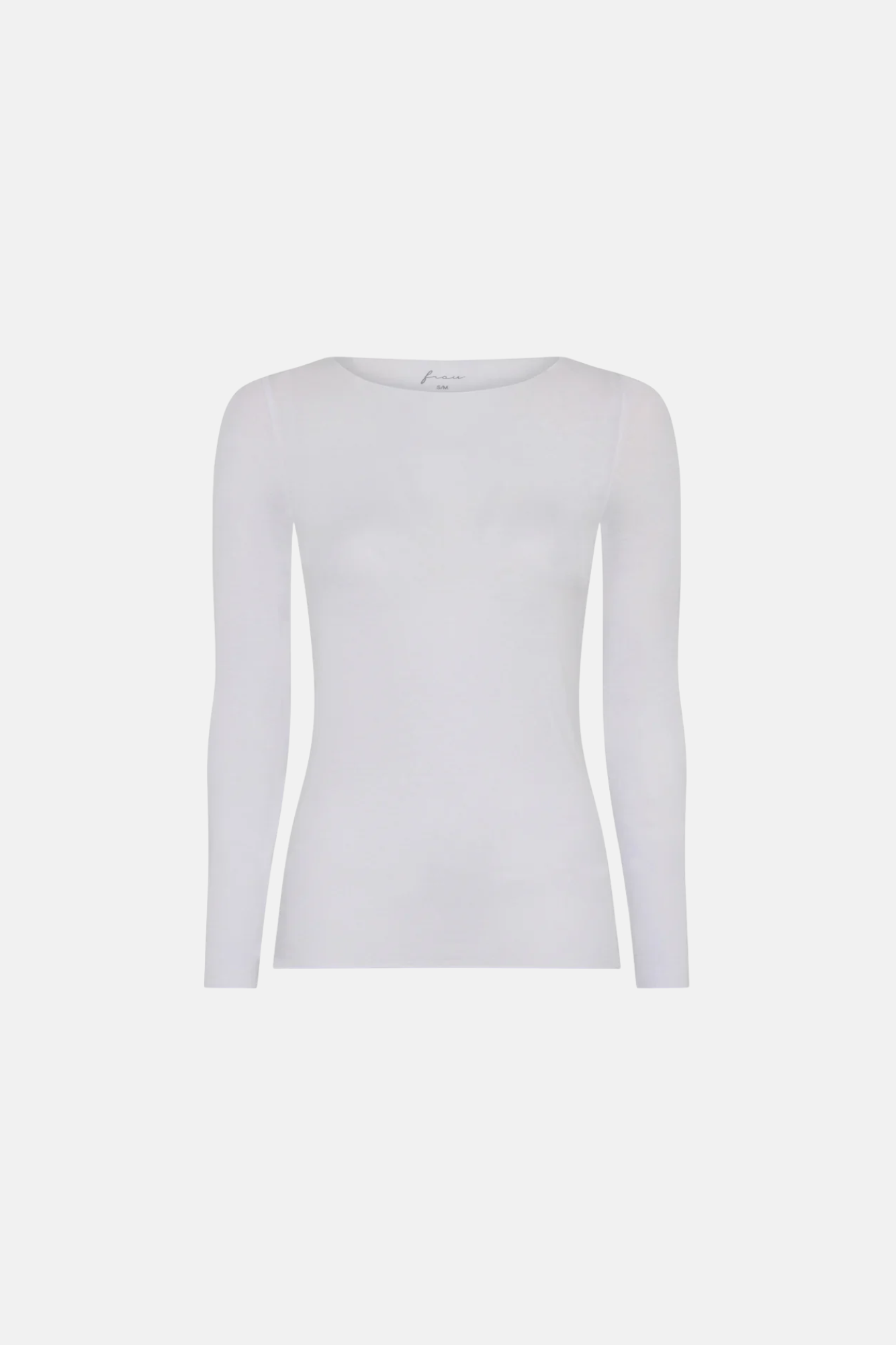 Frau Lima Boatneck Top | Bright White