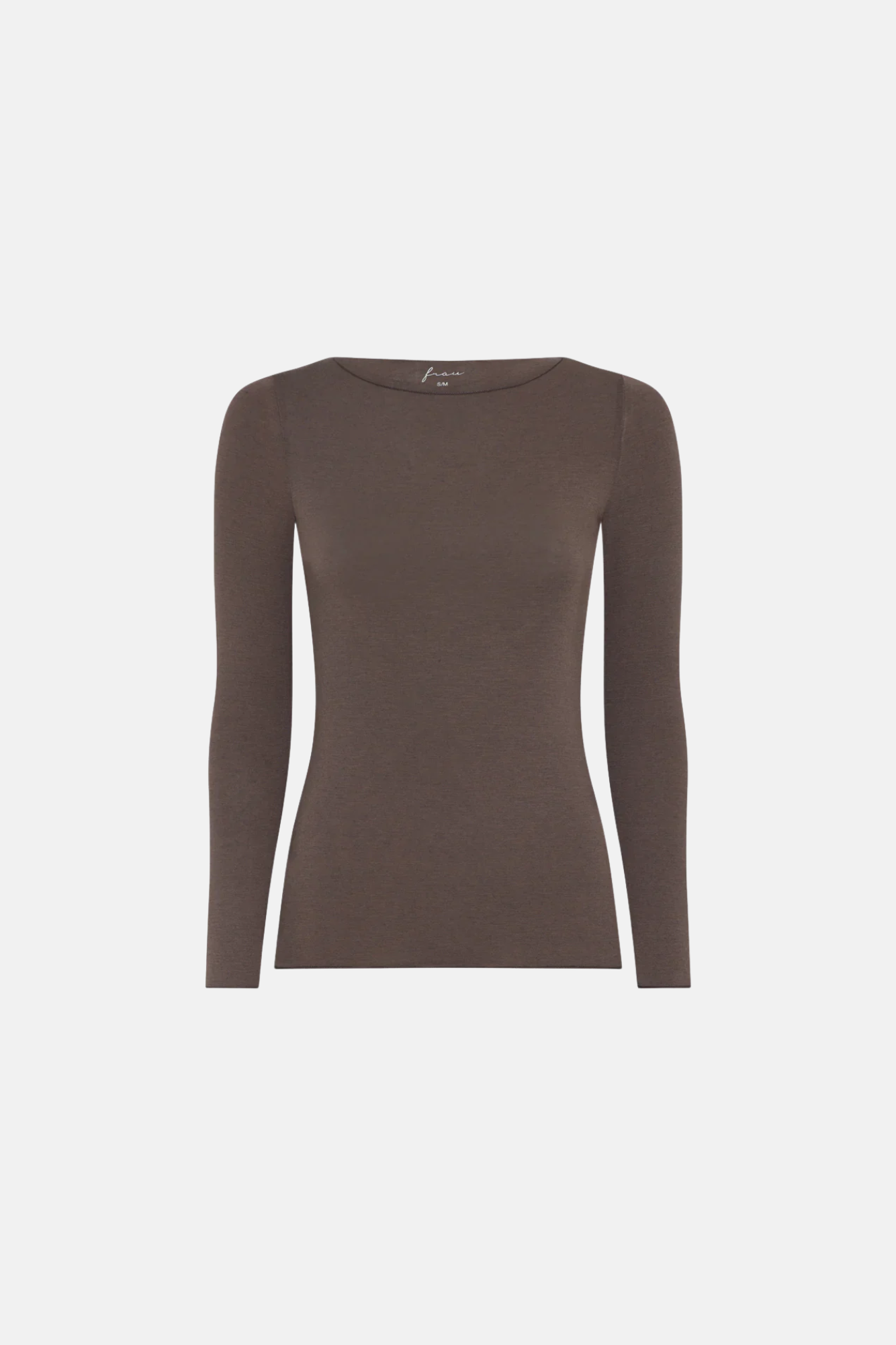 Frau Lima Boatneck Top | Coffee Quartz