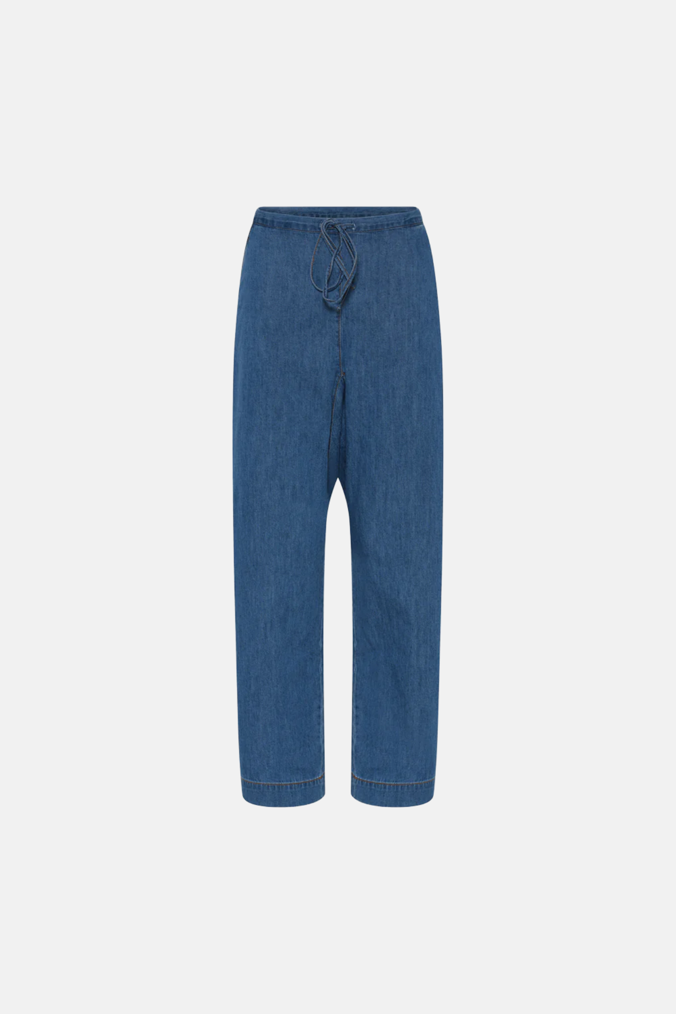 Frau Milano Denim Bukser | Medium Blue Denim